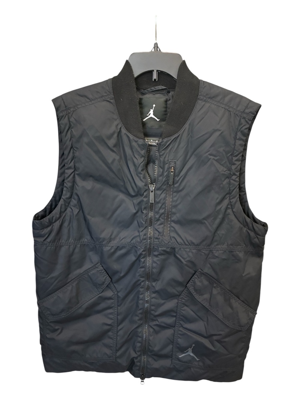 Nike Lifestyle Vest Duck Down Fill Sz L Black  807953 010